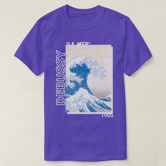twoset violin debussy la mer 1905 T-Shirt (Design Front)