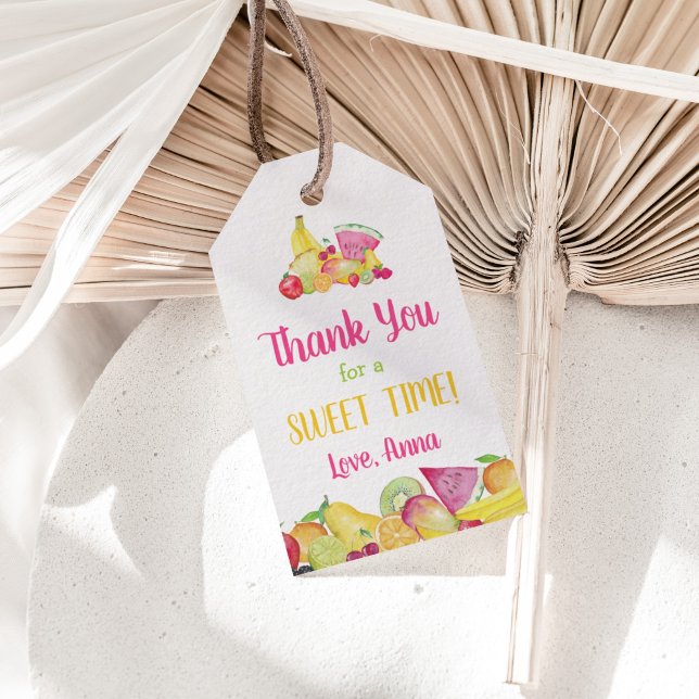 Twotti Frutti 2nd Birthday Gift Tag (Creator Uploaded)