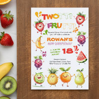 Twotti Frutti Colourful Fruity Fun 2nd Birthday