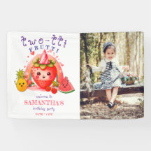 TWOTTI Tutti Frutti Summer Fruit Girl 2nd Birthday