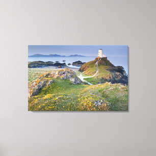 Twr Mawr Lighthouse On Llanddwyn Island Canvas Print