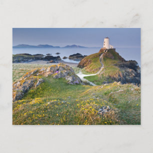 Twr Mawr Lighthouse On Llanddwyn Island Postcard