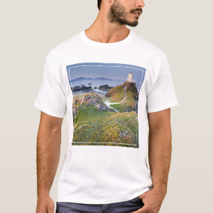 Twr Mawr Lighthouse On Llanddwyn Island T-Shirt
