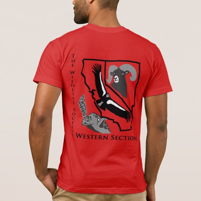 TWS Western Section Basic Logo Tee (Back)