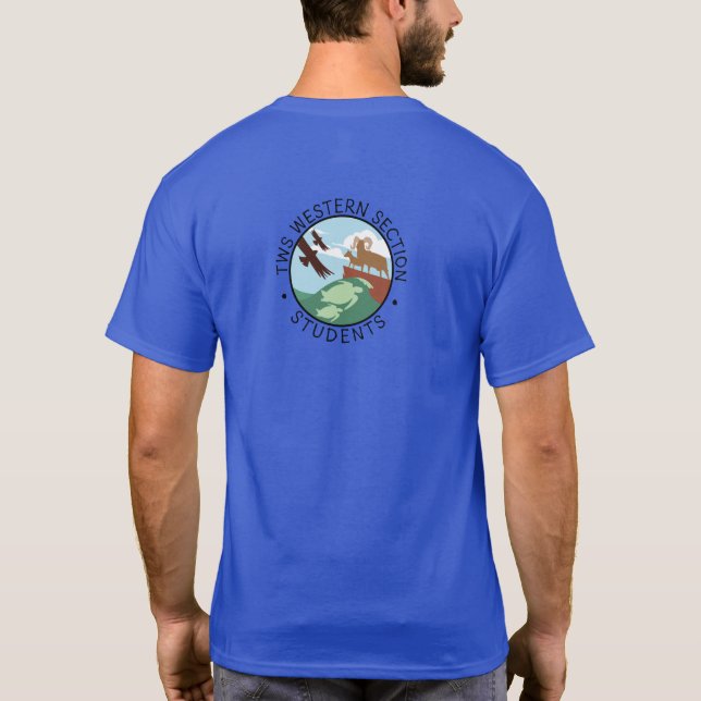 TWS Western Section Student Affairs Logo Tee  (Back)