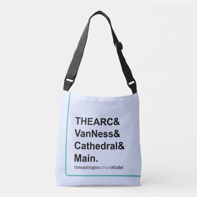 TWSB Location& - Tote, Lilac Crossbody Bag (Front)