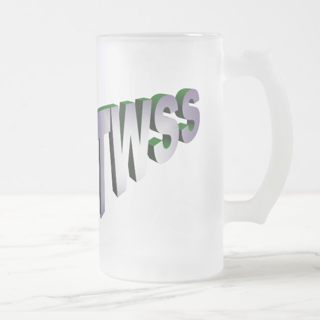 TWSS Frosted Beer Stein (Right)