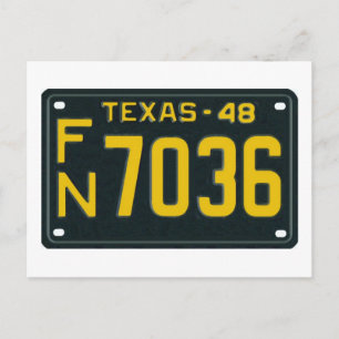 TX48 POSTCARD