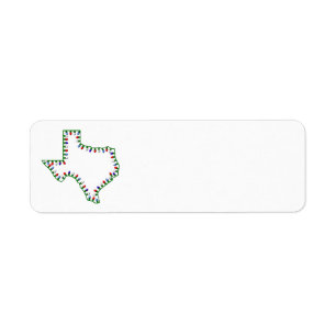 TX Christmas Lights Label