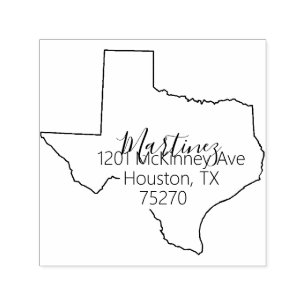 TX   State of Texas Return Address Stamp