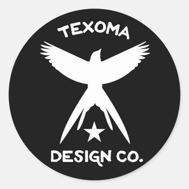 TXADCO Decal Classic Round Sticker (Front)