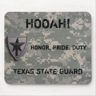 TXSG HOOAH!, Honour, Pride, Duty,- mousepad