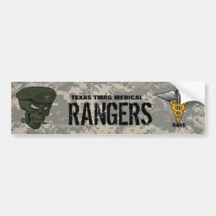 TXSG TMRG Medical Ranger CADUCEUS, ... Bumper Sticker