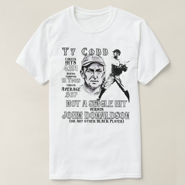 Ty Cobb T-Shirt (Design Front)