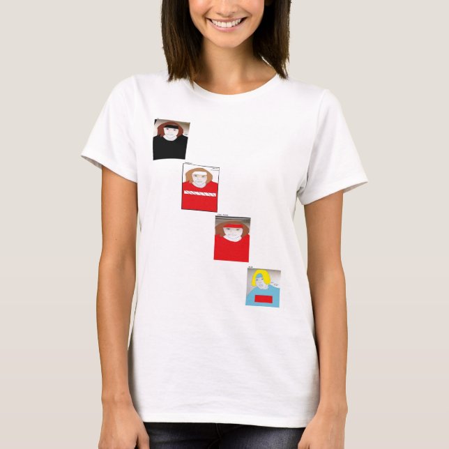 Ty, Gabriel, John James, and Nick Drawing T-Shirt (Front)