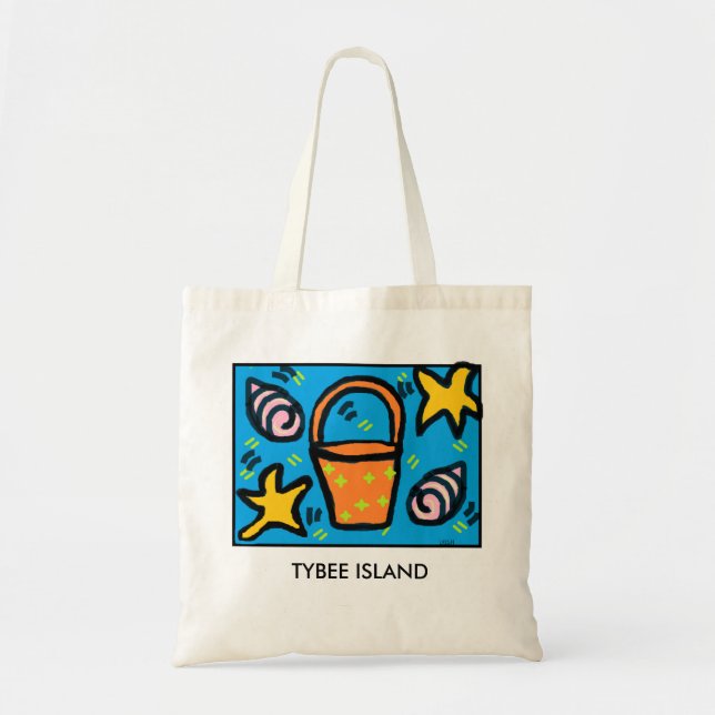 TYBEE ISLAND BEACH BAG (Front)