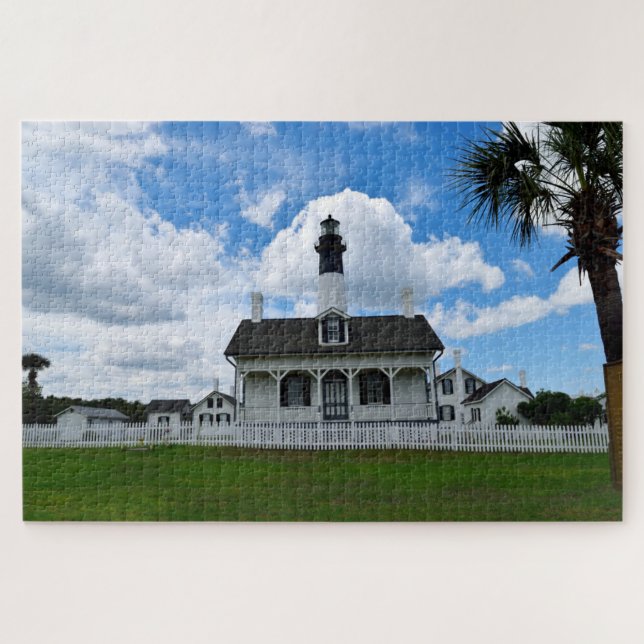 Tybee Island, Georgia Lighthouse  Jigsaw Puzzle (Horizontal)