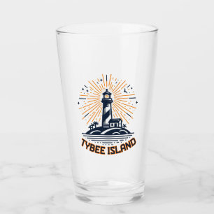 Tybee Island Georgia Lighthouse Sunrise Glass