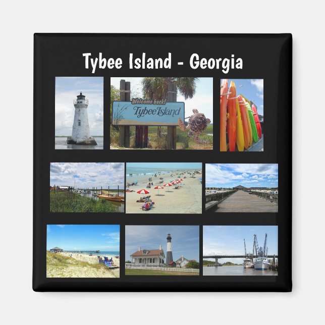 Tybee Island, Georgia  Magnet (Front)