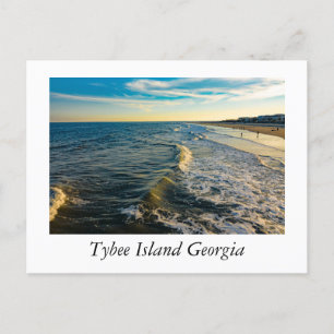 Tybee Island Georgia Postcard