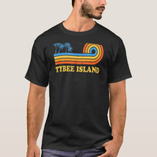 Tybee Island Georgia Summer Ga Tropical Savannah B T-Shirt