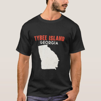 Tybee Island Georgia USA State America Travel Geor T-Shirt