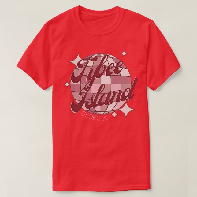 Tybee Island Georgia USA TShirt (Design Front)