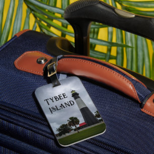 Tybee Island Lighthouse Luggage Tag