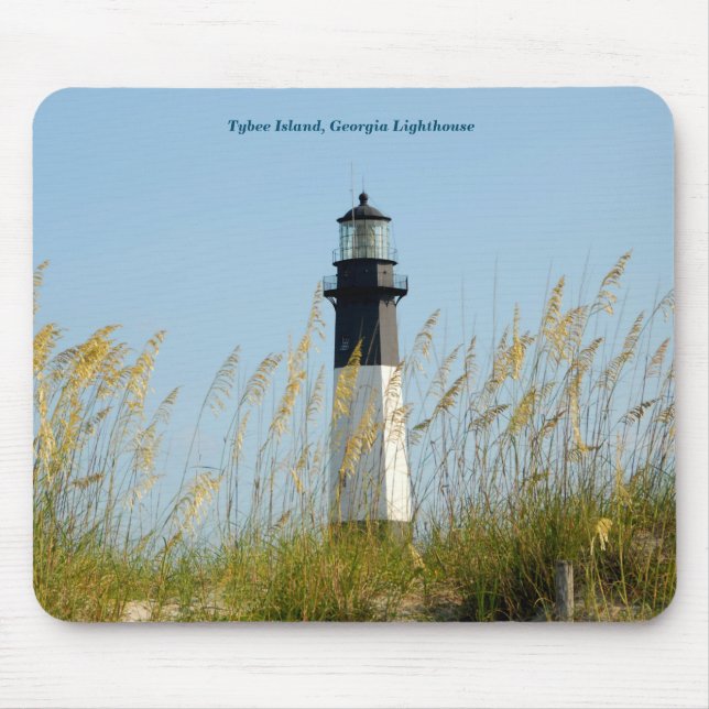 Tybee Island Lighthouse Mouse Mat (Front)