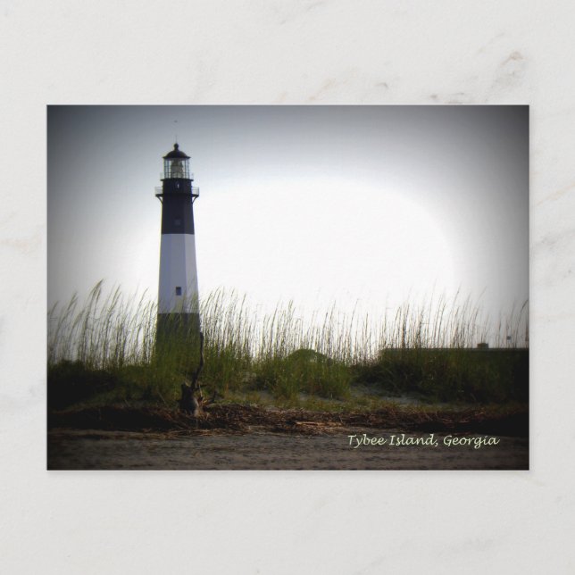 Tybee Island Lighthouse Postcard (Front)