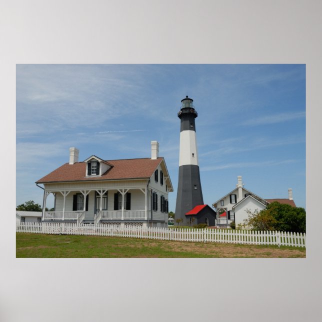 Tybee Island Lighthouse Poster (Front)
