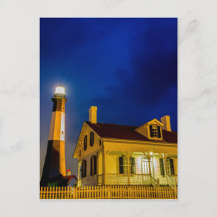 tybee island lighthouse savannah georgia ocean be postcard