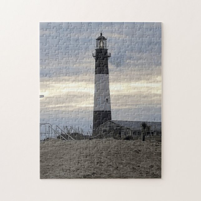 Tybee Island North Beach Sunset on a  Jigsaw Puzzle (Vertical)