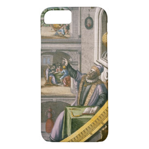 Tycho Brahe (1546-1601) aged 40, amongst his astro iPhone 8/7 Case