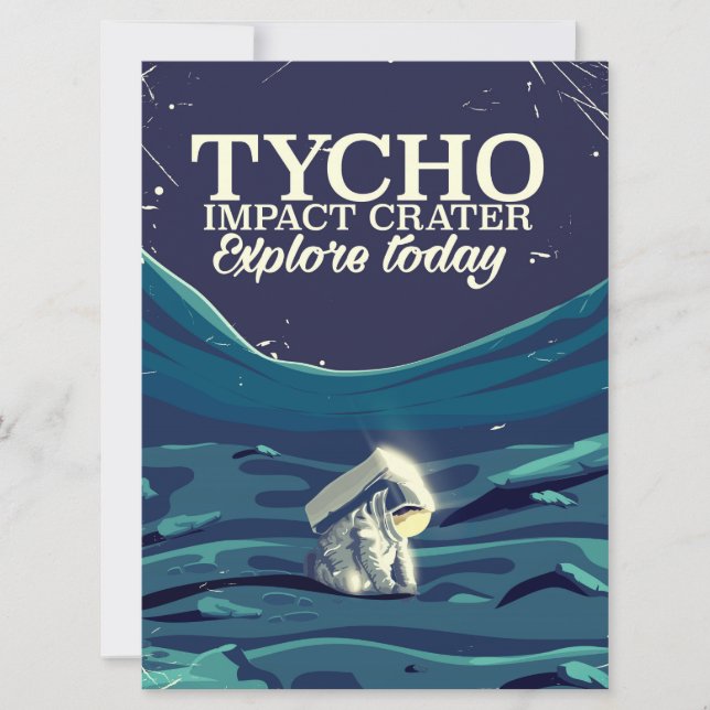Tycho moon travel poster (Front)