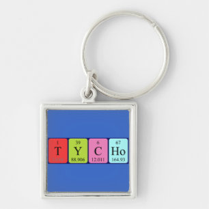 Tycho periodic table name keyring