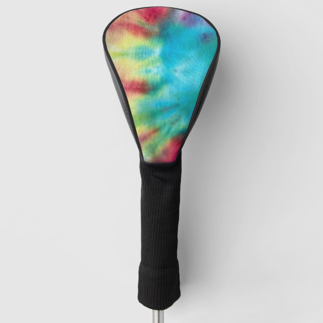 Tye Dye #3 Golf Head Cover (Front)