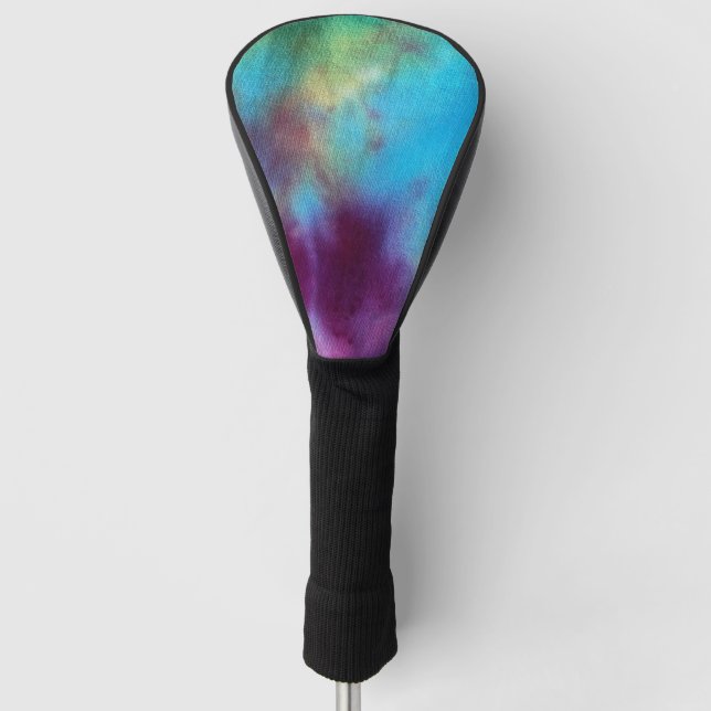 Tye Dye #7 Golf Head Cover (Front)