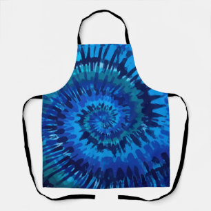 Tye-Dye-Blue All-Over Print Apron