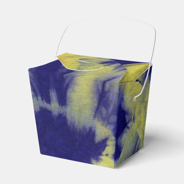 Tye Dye Composition #11 by Michael Moffa Favour Box (Front Side)