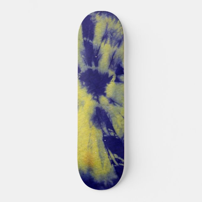 Tye Dye Composition #11 by Michael Moffa Skateboard (Front)