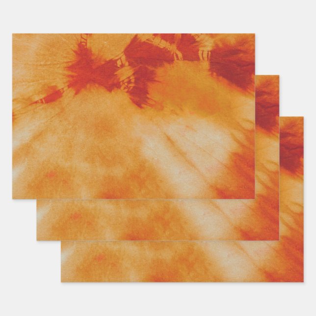 Tye Dye Composition #12 by Michael Moffa Wrapping Paper Sheet (Set)