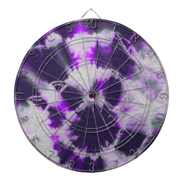 Tye Dye Composition #1 by Michael Moffa Dartboard (Front)