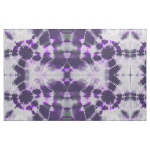 Tye Dye Composition #1 by Michael Moffa Fabric