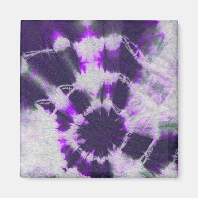 Tye Dye Composition #1 by Michael Moffa Magnet (Front)