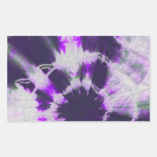 Tye Dye Composition #1 by Michael Moffa Rectangular Sticker