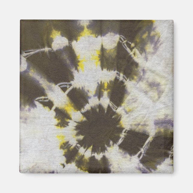 Tye Dye Composition #2 by Michael Moffa Magnet (Front)