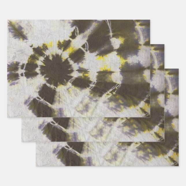 Tye Dye Composition #2 by Michael Moffa Wrapping Paper Sheet (Set)