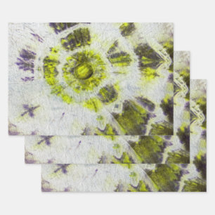 Tye Dye Composition #3 by Michael Moffa Wrapping Paper Sheet