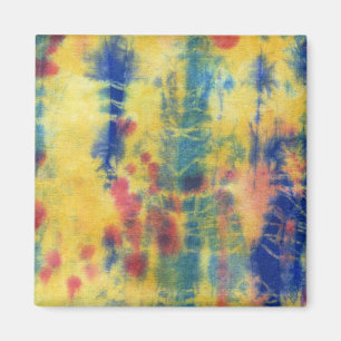 Tye Dye Composition #5 by Michael Moffa Magnet